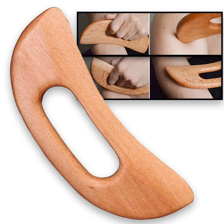 Wooden Lymphatic Drainage Massager Manual guasha wood Therapy Massage Tools for Maderotherapy