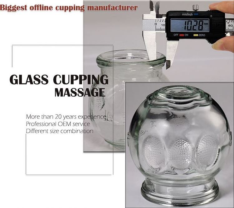 12 piece fire cupping kits chinese vacuum hijama massage therapy glass vacuum cupping set ventosas cups fire cupping glass set