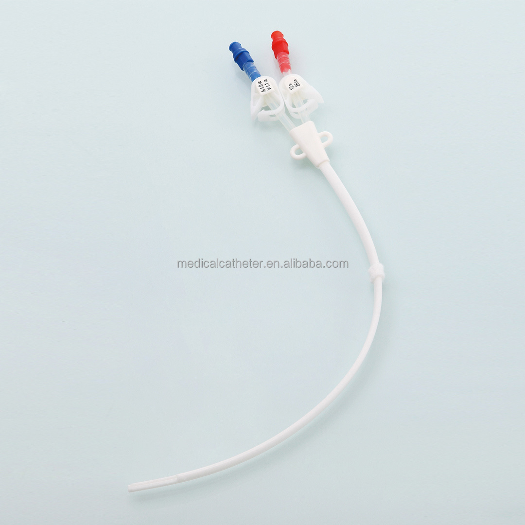 Medical disposable Long Term hemodialysis catheter set blood permanent haemodialysis kit CE ISO clinical consumable