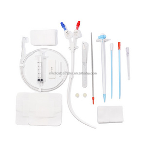 Medical disposable Long Term hemodialysis catheter set blood permanent haemodialysis kit CE ISO clinical consumable