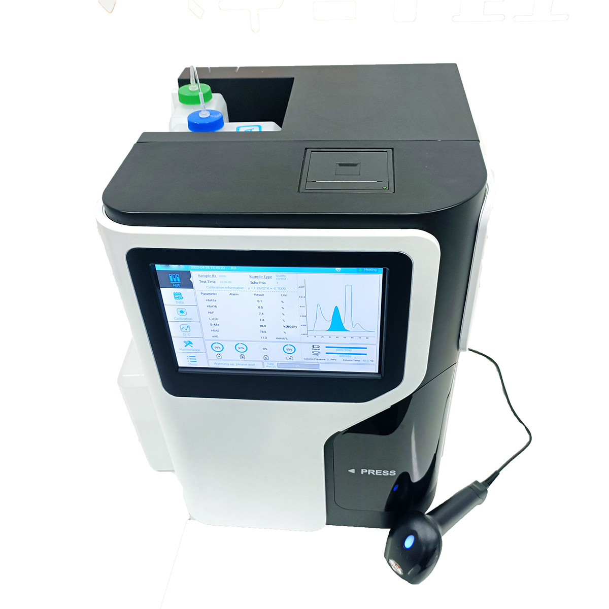 full auto 90 second/test price of glycated hemoglobin hba1c analyzer