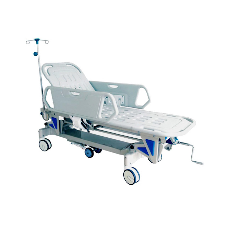 Good Quality Hospital Emergency Transport Trolley Stretcher Ambulance Bed