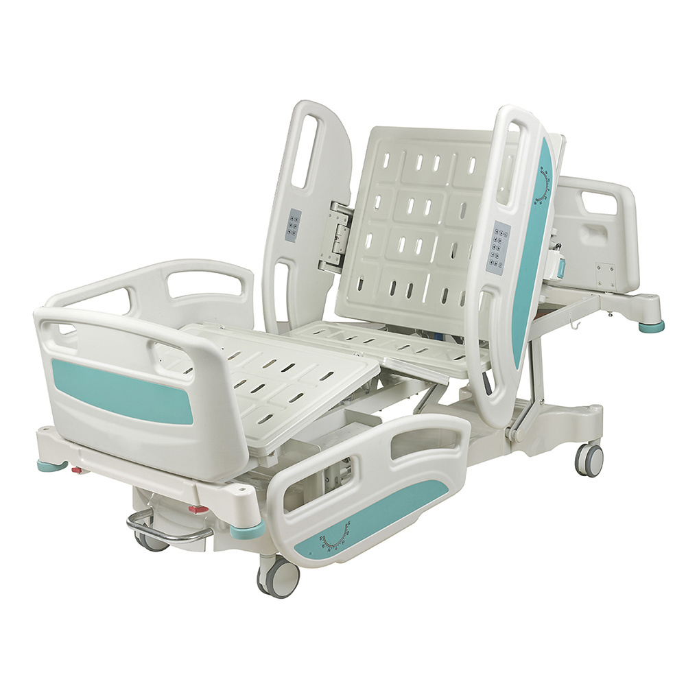 Nursing Home Care Electrical Medical Patient Bed 5 Function Electric Hospital Bed