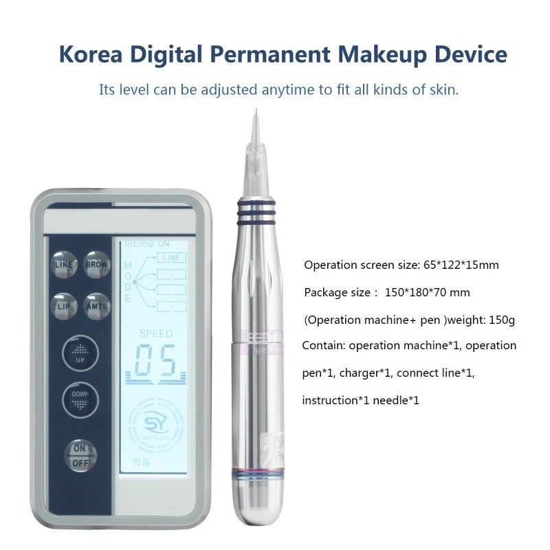 Newest Mini Permanent makeup machine & digital permanent makeup tattoo machine for beauty salon