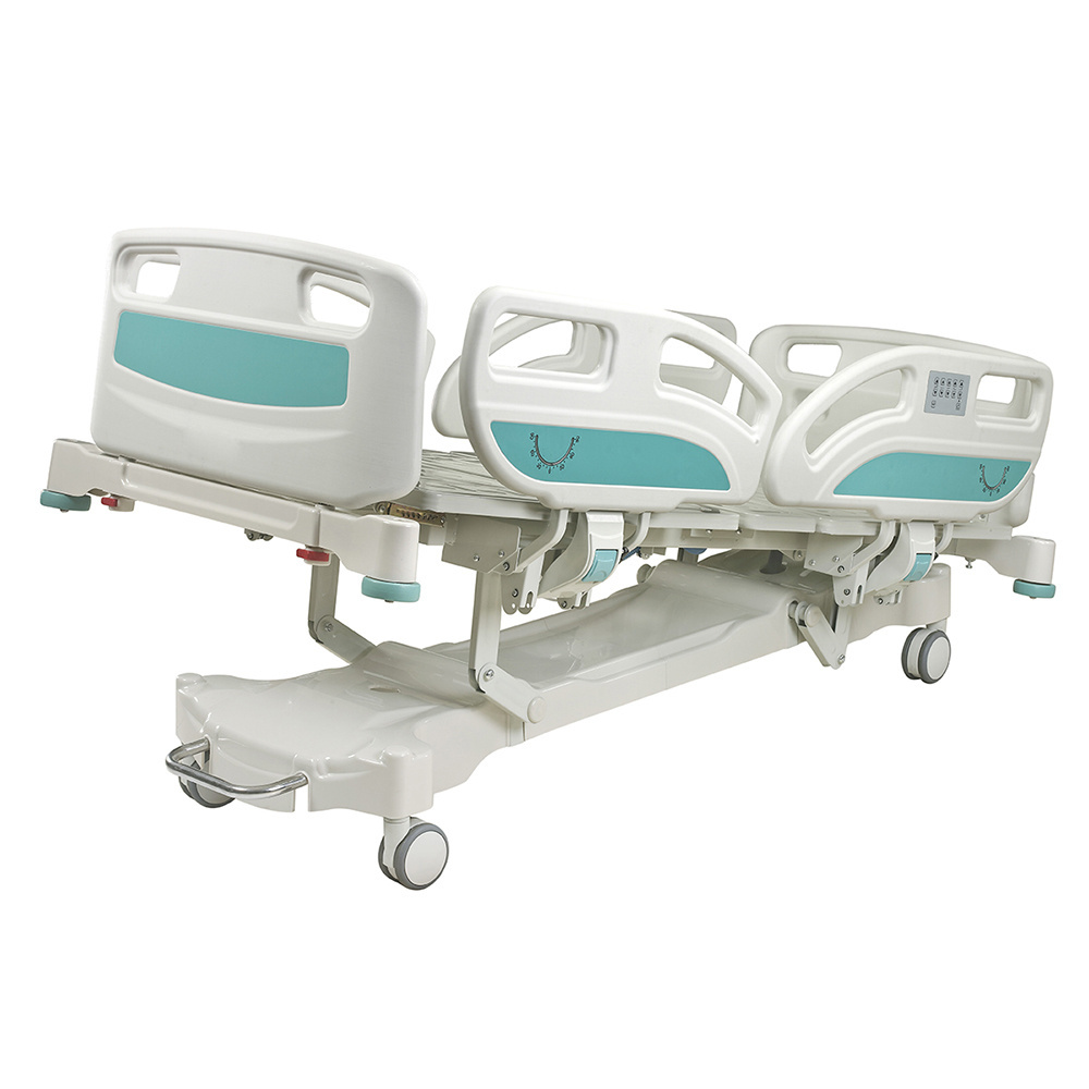 Nursing Home Care Electrical Medical Patient Bed 5 Function Electric Hospital Bed