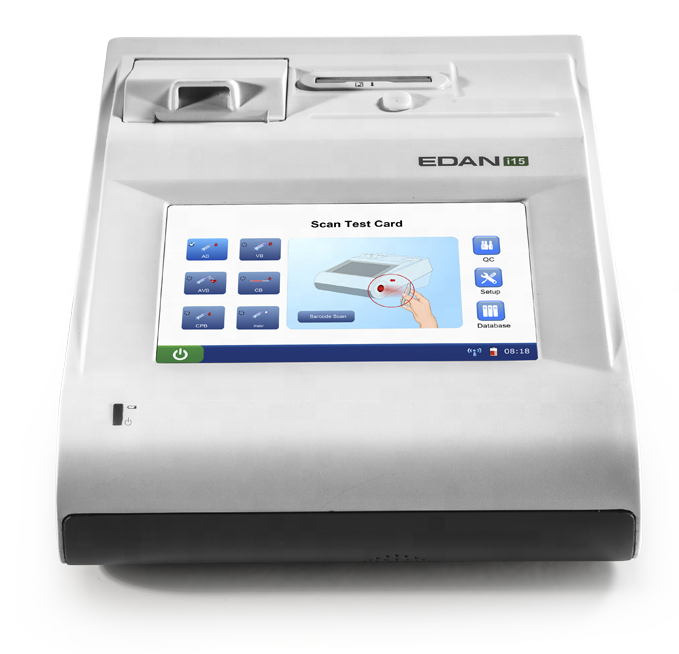 Portable ABG Electrolyte Auto-Sampling Chemistry Analysis Edan i15 POCT Blood Gas Analyzer Price