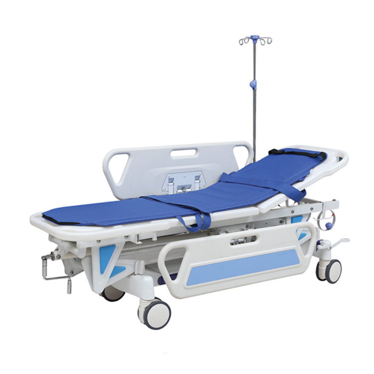 High Quality Wheeled Emergency Stretcher for Hospitals and Ambulance