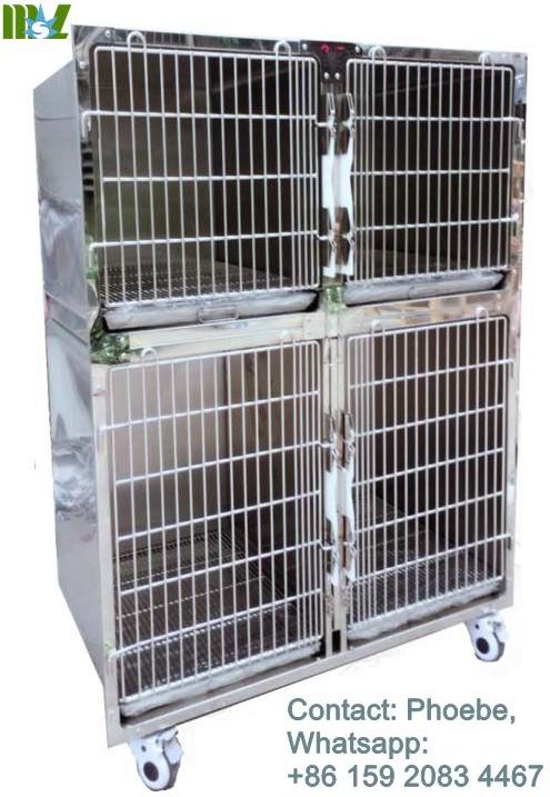 Combined Stainless Steel Dog Cage Big Size Pet Hospital Care Large Dog Cage for sale