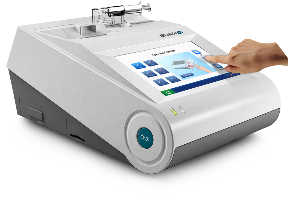 Portable ABG Electrolyte Auto-Sampling Chemistry Analysis Edan i15 POCT Blood Gas Analyzer Price