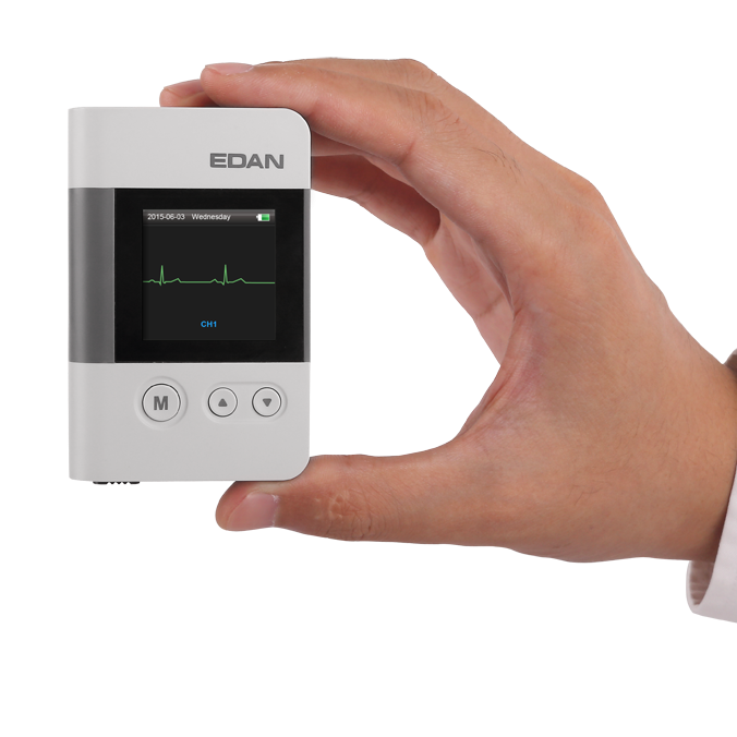 EDAN SE-2012 ECG 3 Channel 12 channel Holter Up to 8 days cable heart rate monitor