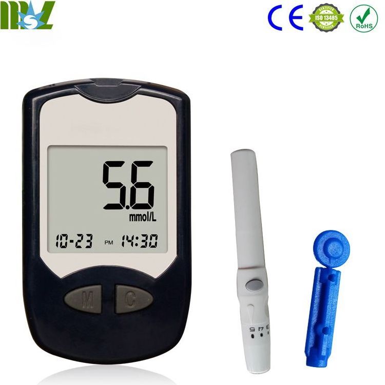 Digital Blood Glucose Meter New Price for Diabetes with Test Strips Lancet