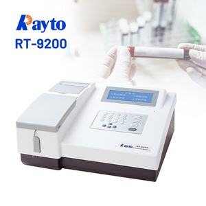 Ready To Ship Clinical Lab Bio Biochemical Analyzer Rayto Rt-9200 Semi-Auto Blood Chemistry Analyzer