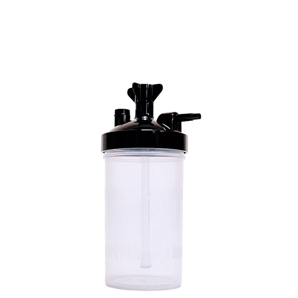 Salter Labs 6 Psi Low Flow 350cc Bubble Humidifier  Medical Oxygen Bubble Humidifier Bottle for Oxygen Concentrator