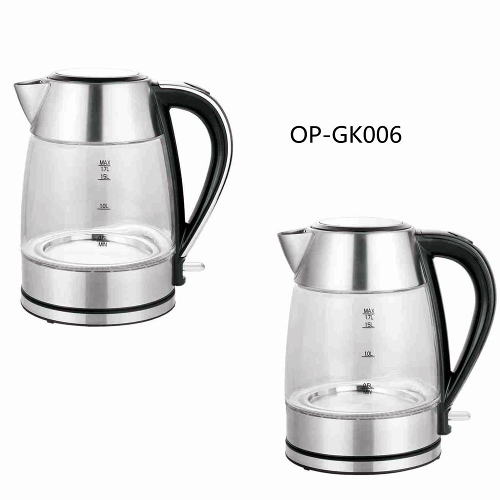 Hotel Electric Kettle Electric Water Kettle Electric Glass Mechanical OEM Tea Pots Hot Water Heating Electric Glass Kettle 220