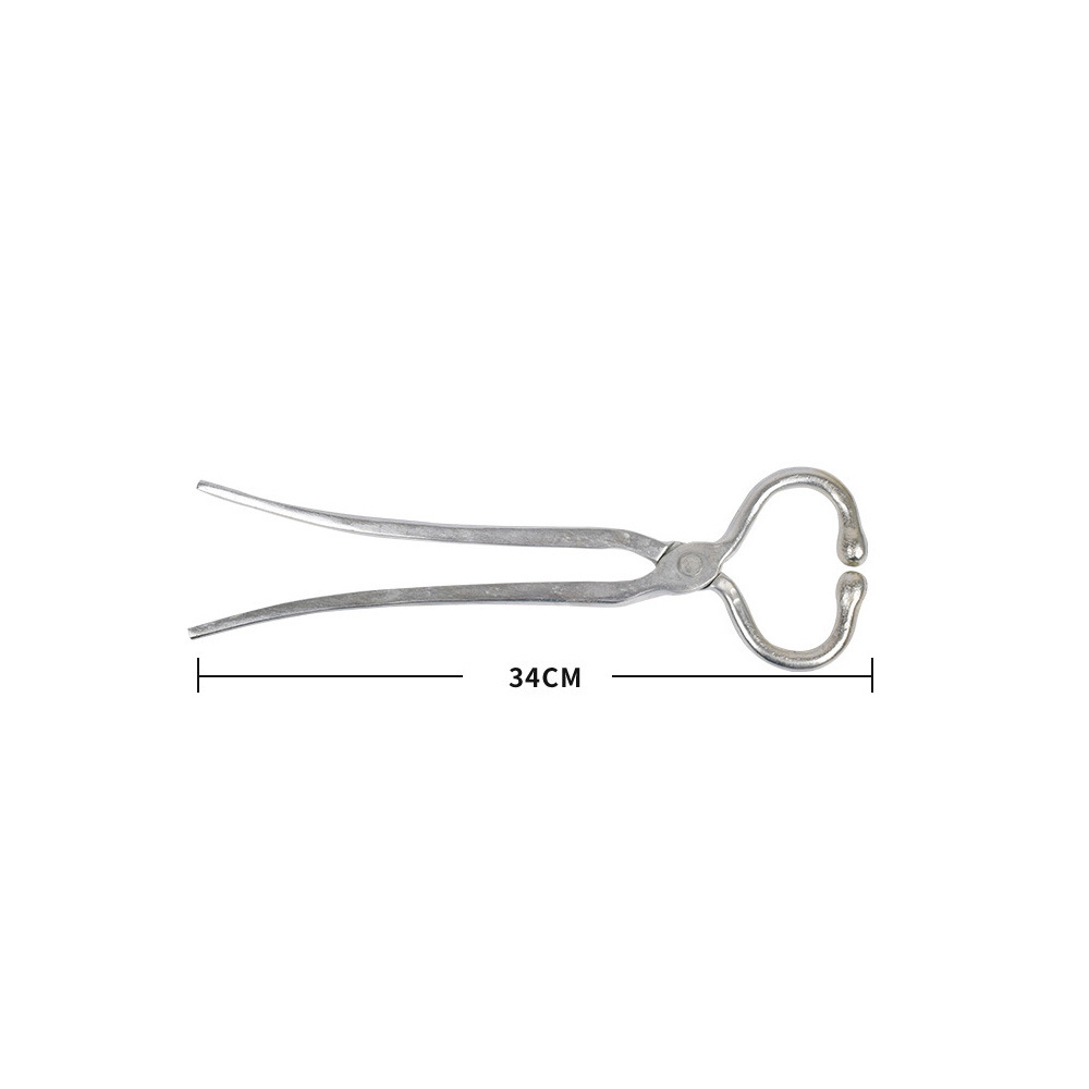 High Performance Veterinary Stainless Steel Cattle Leaders Nose Ring Installation Pliers Bull Holder ox Nose Plier