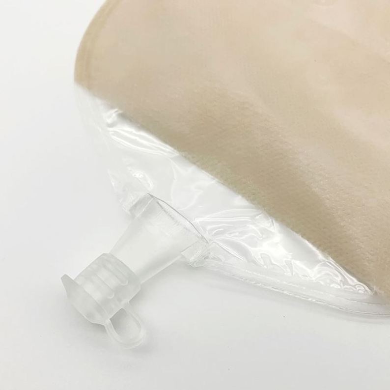 Medical Adhesives Two-piece Open Size 45mm 50mm 57mm 60mm 70m Urostomy Bag Ostomy Urine Bag