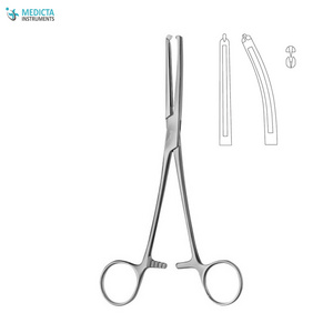 Maingot Hysterectomy Clamps 20cm - Straight/Curved Box Joint - Gynecology Instruments