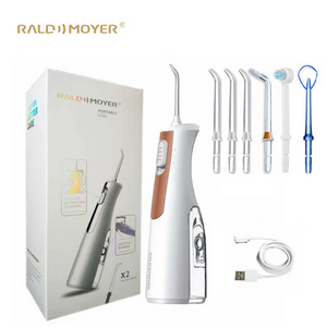 Professional Custom DIy Rechargeable Electric Teeth water flosser jet Dental Irrigator Clean Oral portability dental irrigator