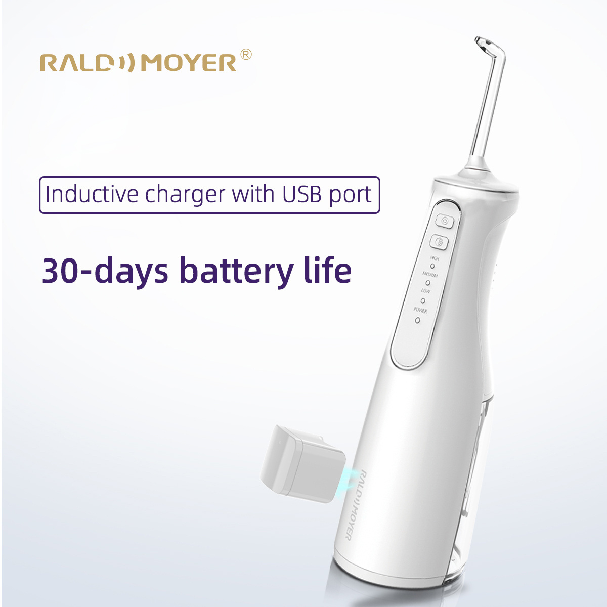 Family Use Gum Massage Oral Irrigator IPX7 Waterproof Adjustable Dental Oral Irrigator Water Flosser With 6 Pressure modes