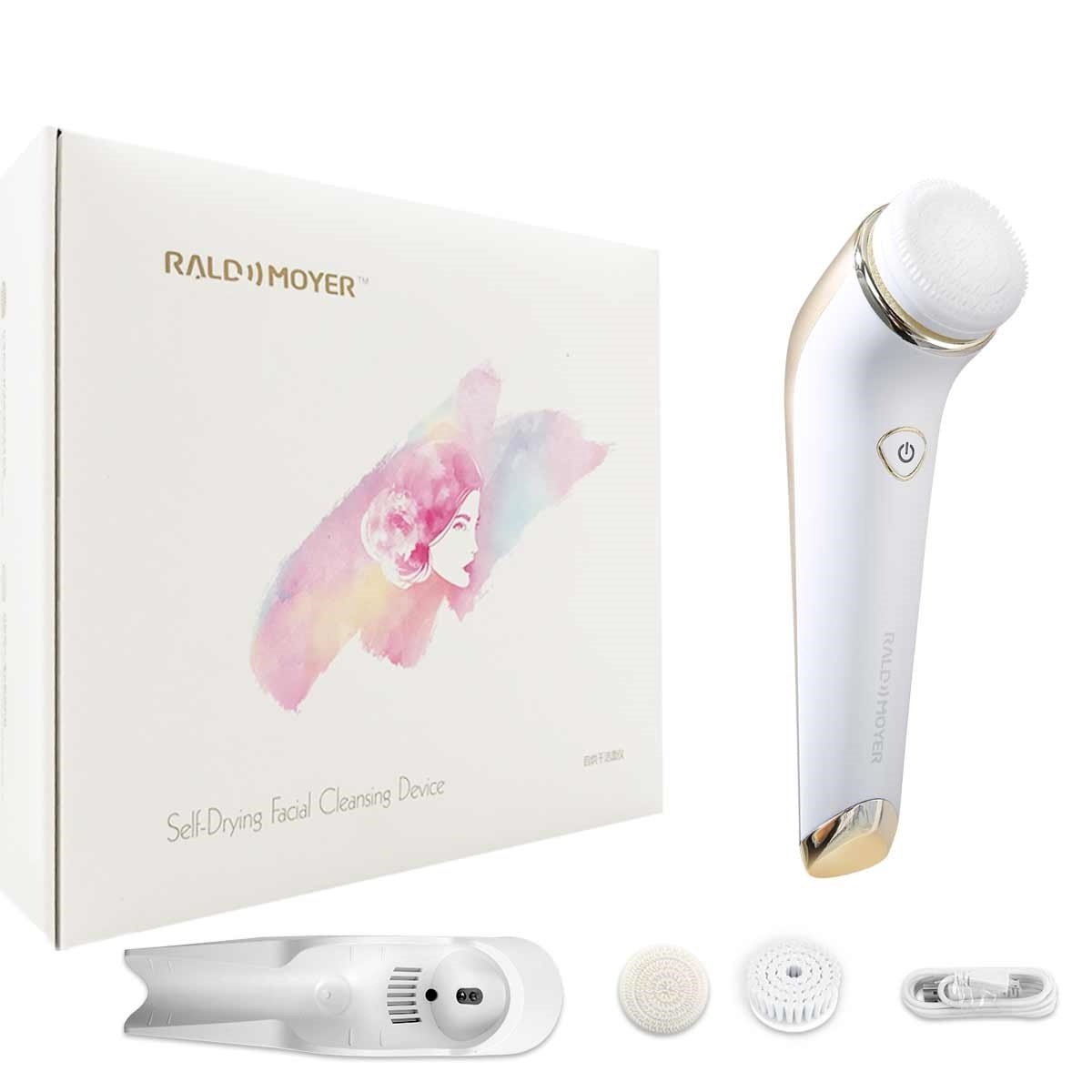 High Quality Durable Face Beauty Instrument 3-In-1 Electric Facial Cleansing Machine Skin Beauty Cleansing Facial Bubble Machine