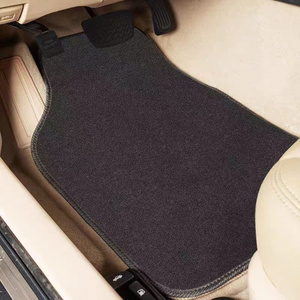 New Custom Full Set Car Interior Floor Mat Carpet Durable Easy Cleaning Nylon Includes 5Pcs Car Foot Mats Universal All Vehicles