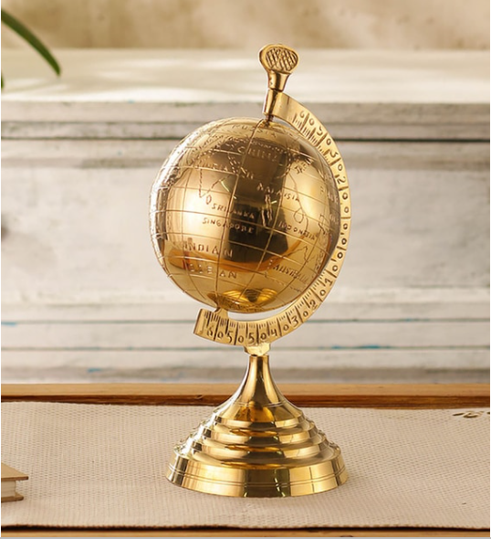 Hottest Selling  2021 Globe Model Gold Brass 11 inches from the house of Medieval Edge at an affordable wholesale price