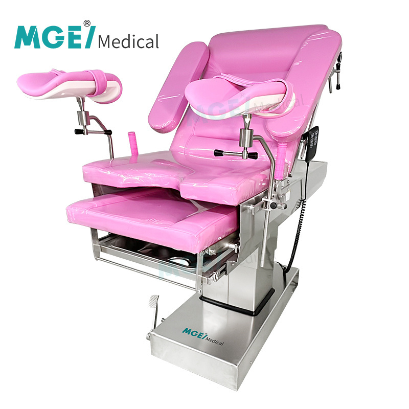 MEDIGE Professional Medical Devices Electric Gynecological Delivery Bed Obstetric Labour Table Gynecology Operating Table