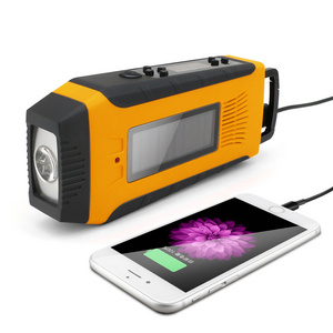 Waterproof Chargeable radio Solar Panel Crank Radio