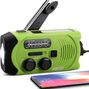 3w solar fm radio kits with am/fm radio emergency solar hand crank portable radio led light