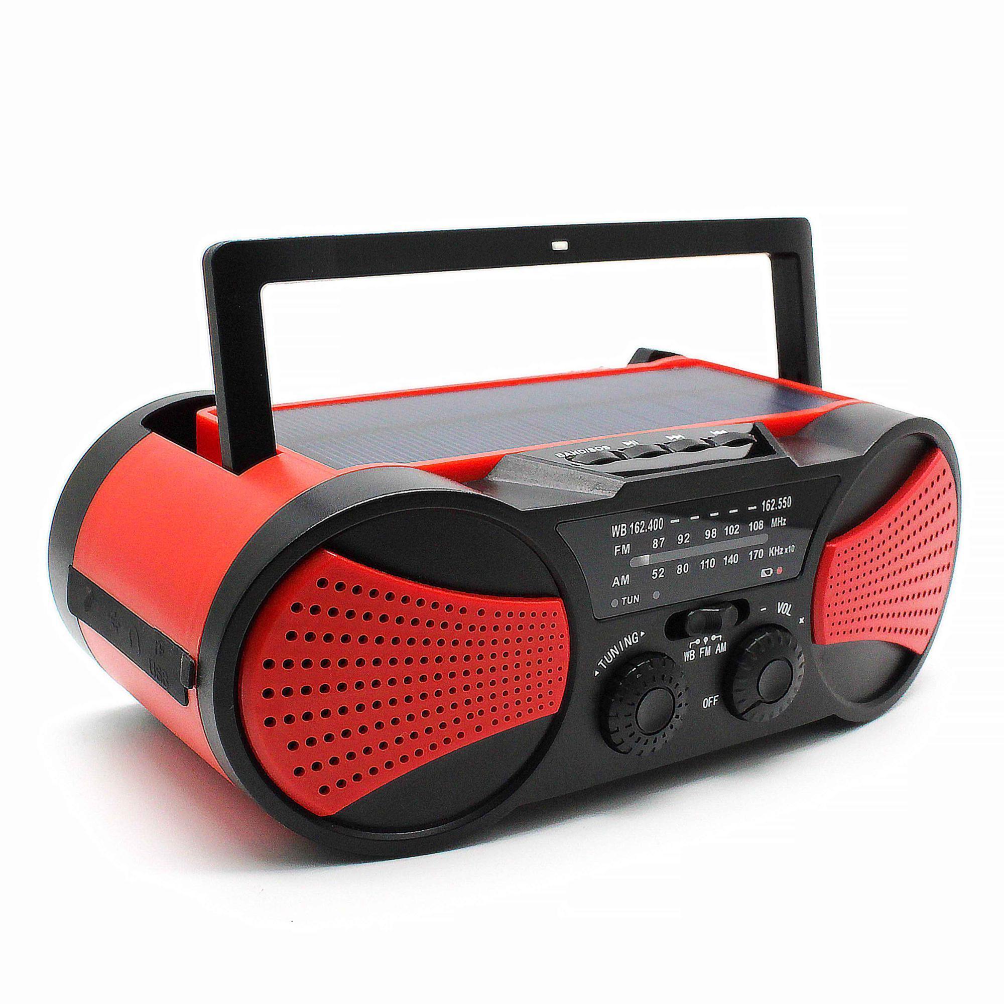 Survival Emergency Gear Rechargeable Mp3 Player freeplay solar powered fm radio Solar Hand Crank Flashlight Radio