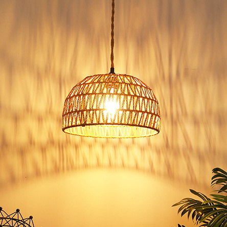 OPPstable wholesale vietnam woven chandelierwoven linen chandelierasian style chandelier woven rattan pendant lights