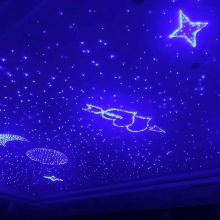 star ceiling lamp PMMA Fibre Optic sky star ceiling light, fiber optic star ceiling