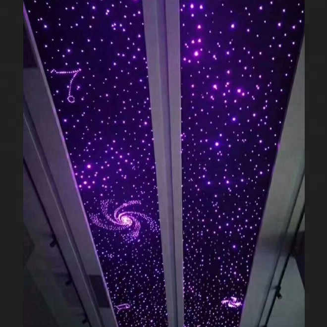 star ceiling lamp PMMA Fibre Optic sky star ceiling light, fiber optic star ceiling