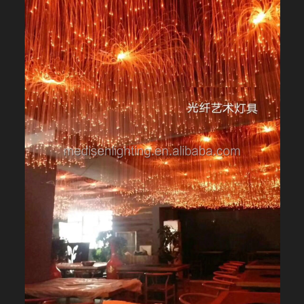 Chic Luminous Cloud Fiber Optic Ceiling Light for Visible Lasting Impression Low Ceiling Cloud