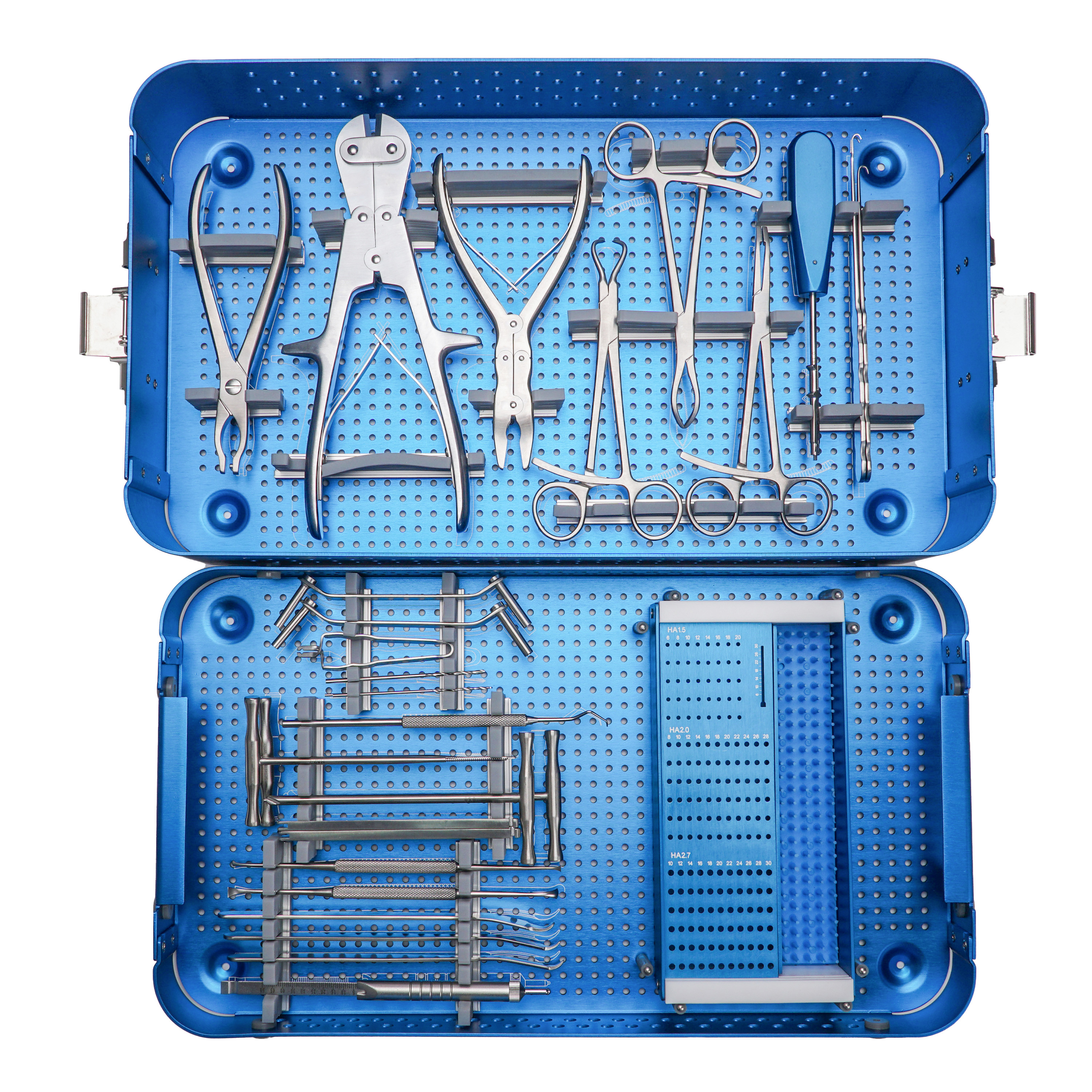 new design orthopedic surgical micro finger and palm plate instrument set mini fragment instrument set