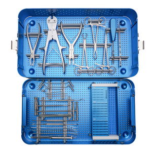 new design orthopedic surgical micro finger and palm plate instrument set mini fragment instrument set