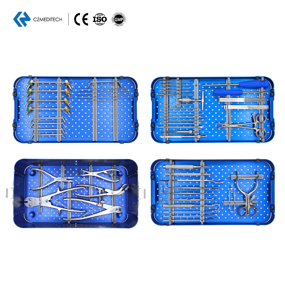 MEDITECH Animal Veterinary Orthopedic Surgical Surgery Implant Surgical Instruments Kit,Veterinary Instrument Orthopedic Set