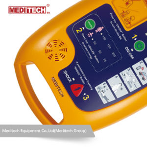 Portable Automated External Defibrillator with CE certificate and Select-able energy, have Infra-red data transmission