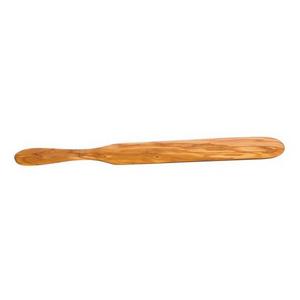 Olive Wood Crepe Knife. Handcrafted Olive Wood Crepe Knife - Delicate, Versatile, and Essential for Perfect Crepes