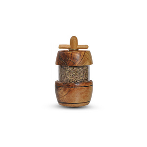 Grinder. Olive Wood Herb Mill Grinder. Handmade Herb Grinder. Olive Wood Kitchen Accessories.