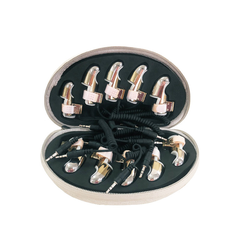 new design body massager Radio Frequency Microcurrent Golden Finger RF EMS Beauty Machine/gravitational diamond finger