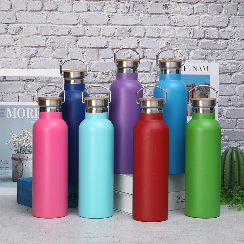 Factory Wholesale 20 oz  thermos flasks width mouth insulated water bottle stainless steel water bottles bulk