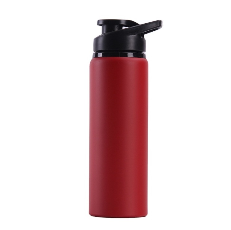 Wholesale High Quality Custom Logo 750ml Aluminum Sport Water Bottle Promotional Aluminum Water Bottle With Handle