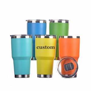 Customized ozark trail Black tumbler 30 oz double wall tumbler stainless steel vacuum insulated 30oz