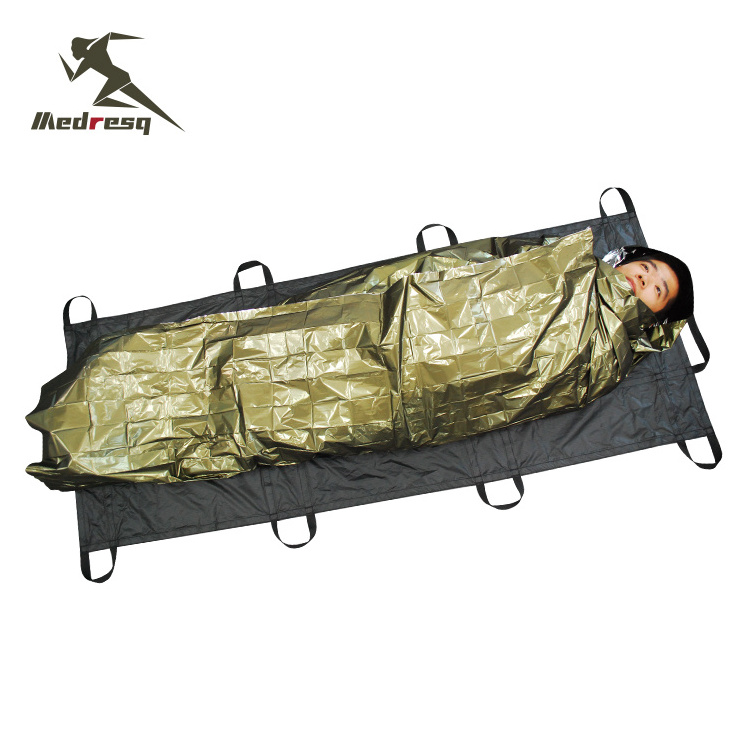 2023 New Wholesale Toughest Material available survival blanket Gold Thermal Space Survival Foil Bivvy Emergency Mylar Blanket