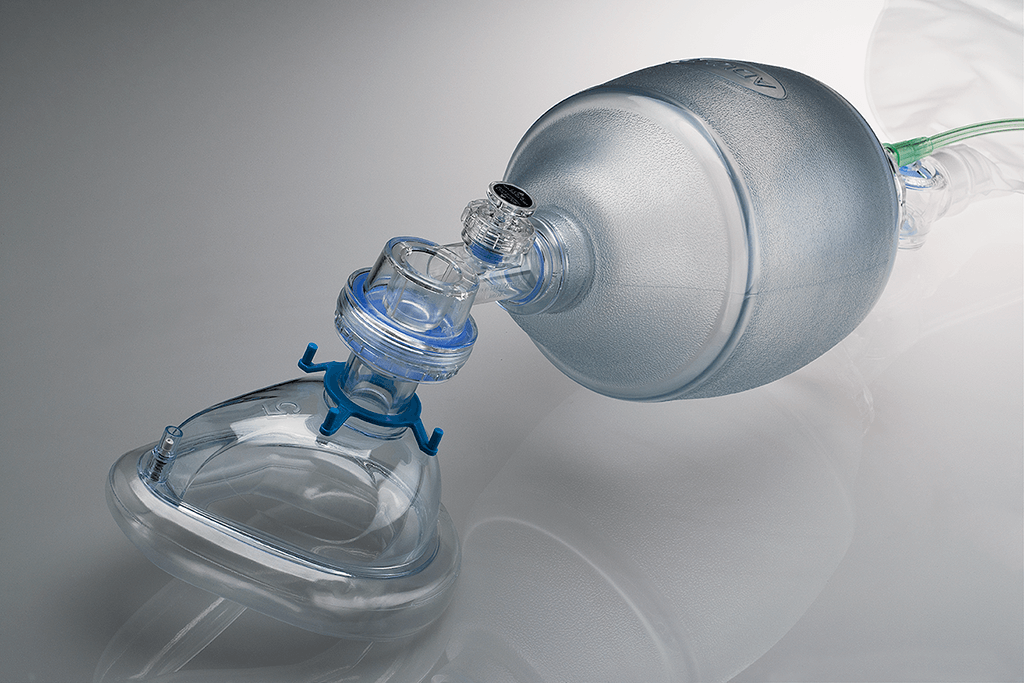 Medresq Manual Resuscitator ambu bag adult single-use disposable resuscitation Single patient use resuscitation ventilation bag