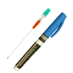 Medresq High Quality Pneumothorax Rescue Chest Drain Easy Operate Injection Needle Cheap Decompression Needle For Rescue