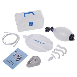 Medresq Manual Resuscitator adult single-use disposable resuscitation Single patient use resuscitation ventilation bag