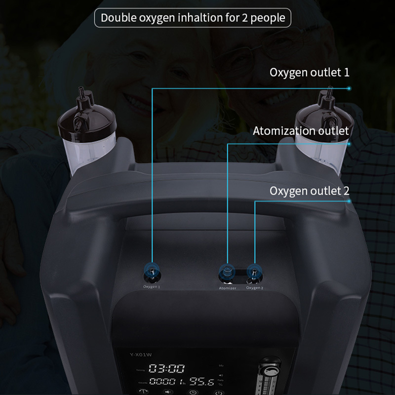 Medical Supplies 10 Liter Portable Medical Device Oxygen Generator Oxygen Concentrator 15 lpm for Sale