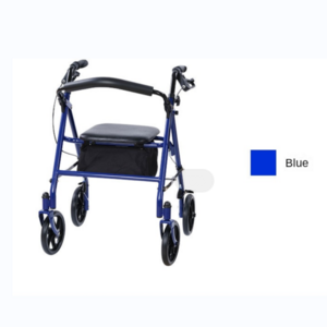 adult walker rollator Mobility Shopping Cart chair seat Rollator Walkers